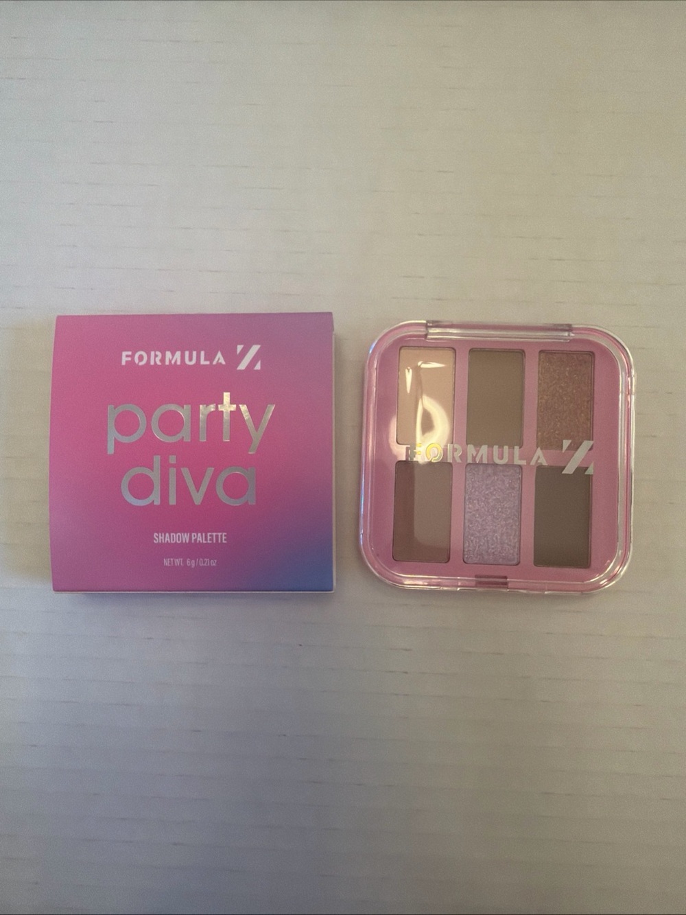 Formula Z Party Diva Eyeshadow Palette - Pink Neutral Shades